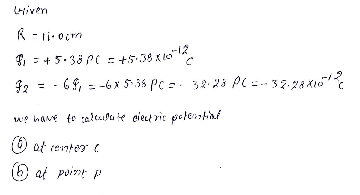 Physics homework question answer, step 1, image 1